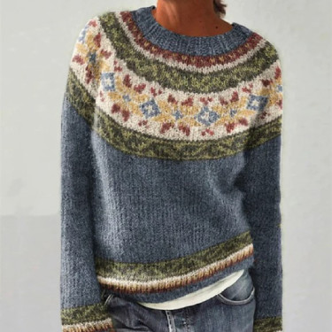 Le Pull Floraison Alpine