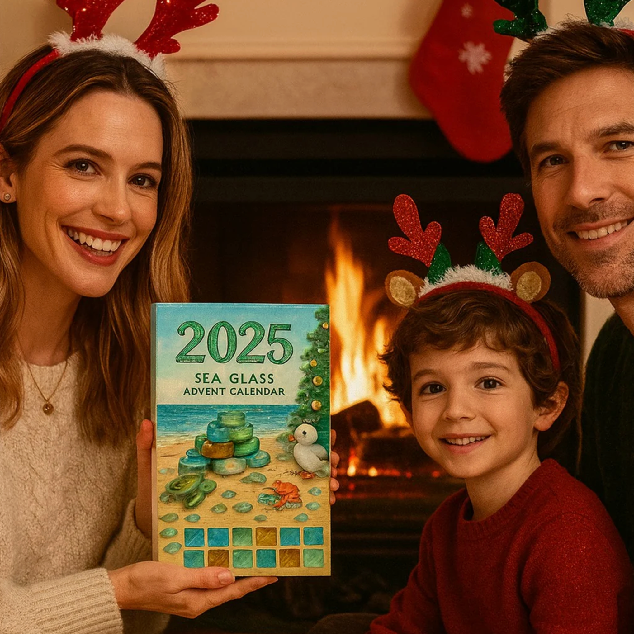 Lassen Sie den Ozean zu Ihrem Weihnachten kommen