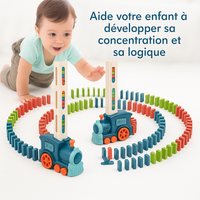 EchoTrain™ - Le Train Domino Qui Réveille la Créativité et l'Imagination