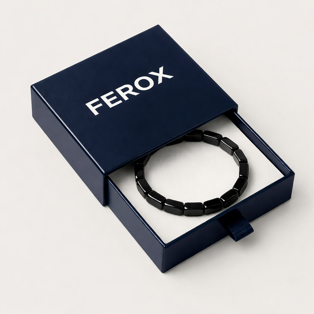 FEROX® Bracelet Hématite Magnétique